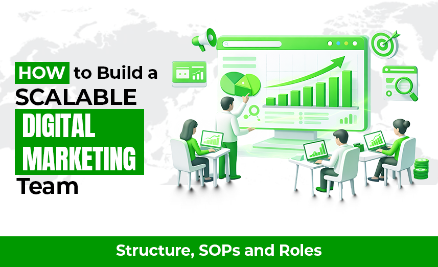 How to Build a Scalable Digital Marketing Team: Structures, SOPs & Accountability
